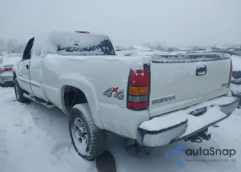 2006 GMC Sierra 2500Hd Sle1 из США, поврежденный, VIN 1GTHK29U76E257599